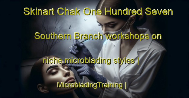 Skinart Chak One Hundred Seven Southern Branch workshops on niche microblading styles | MicrobladingTraining | MicrobladingClasses | SkinartTraining-Pakistan
